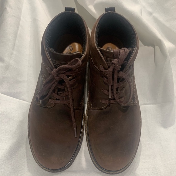 Men’s Ecco Chukka style boot size 40. Brown Gore-Tex water resistant - Picture 4 of 10